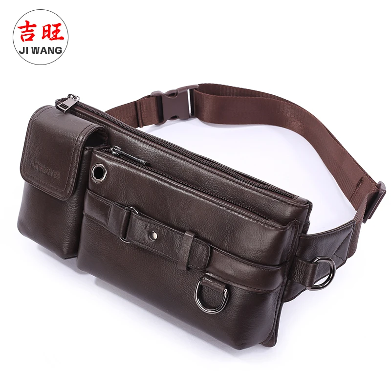 Новая сумка из натуральной кожи мужские поясные сумки для телефона поясная