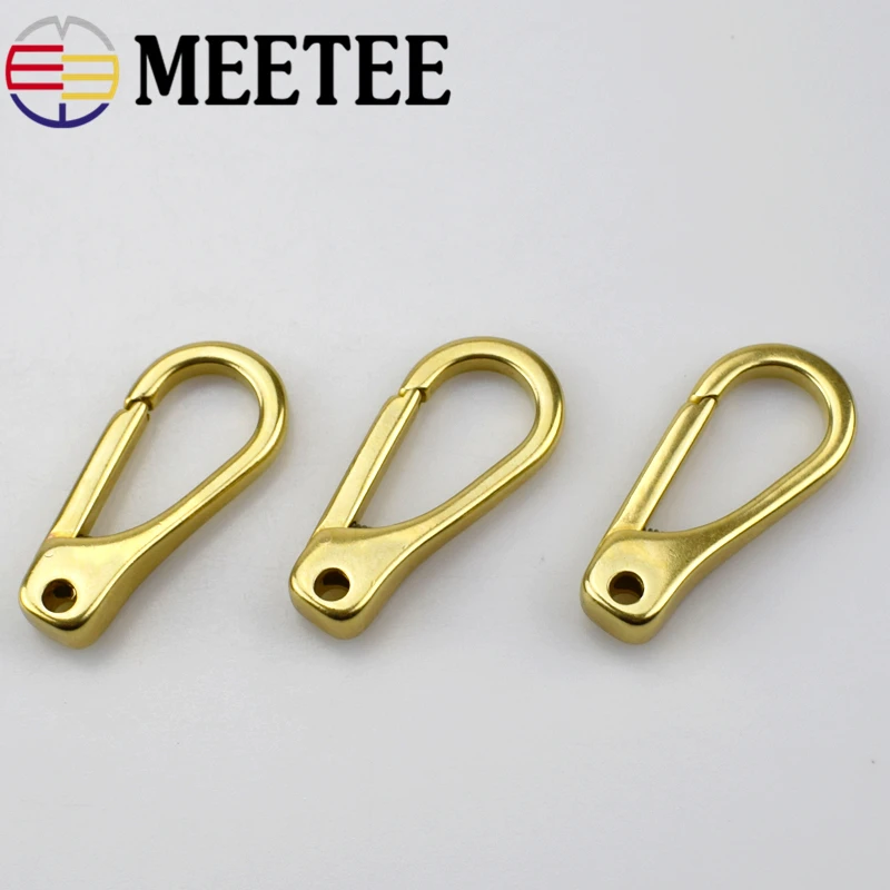 1/2 шт твердая латунная квадратная металлическая пряжка для сумки крюк Омаров