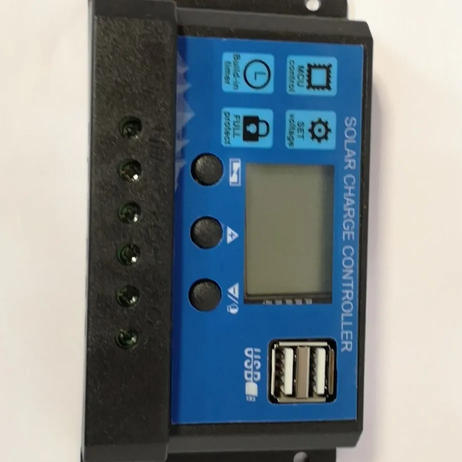 Хорошее качество 12/24V 10A20A30A популярные и дешевые PWM Тип максимальной точкой