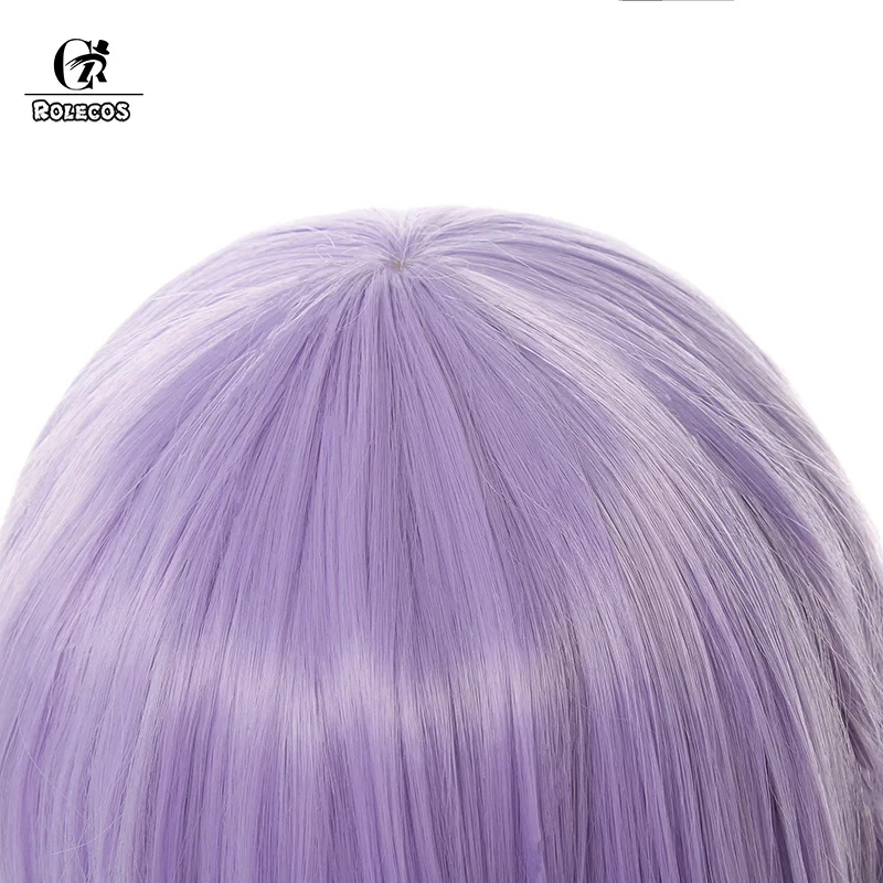 ROLECOS игры Danganronpa Косплэй волос Kirigiri Киоко Для женщин для косплея данганронпа