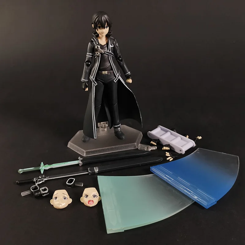 Фигурка Figma Sword Art Online Kirito 174 Asuna 178 коллекционная фигурка модель игрушка в подарок -