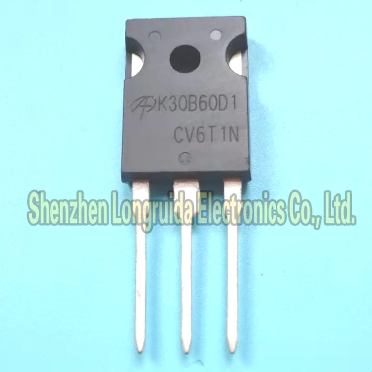 Транзистор K30B60D1 AOK30B60D1 TO-247 IGBT 60 А 600 В 10 шт |