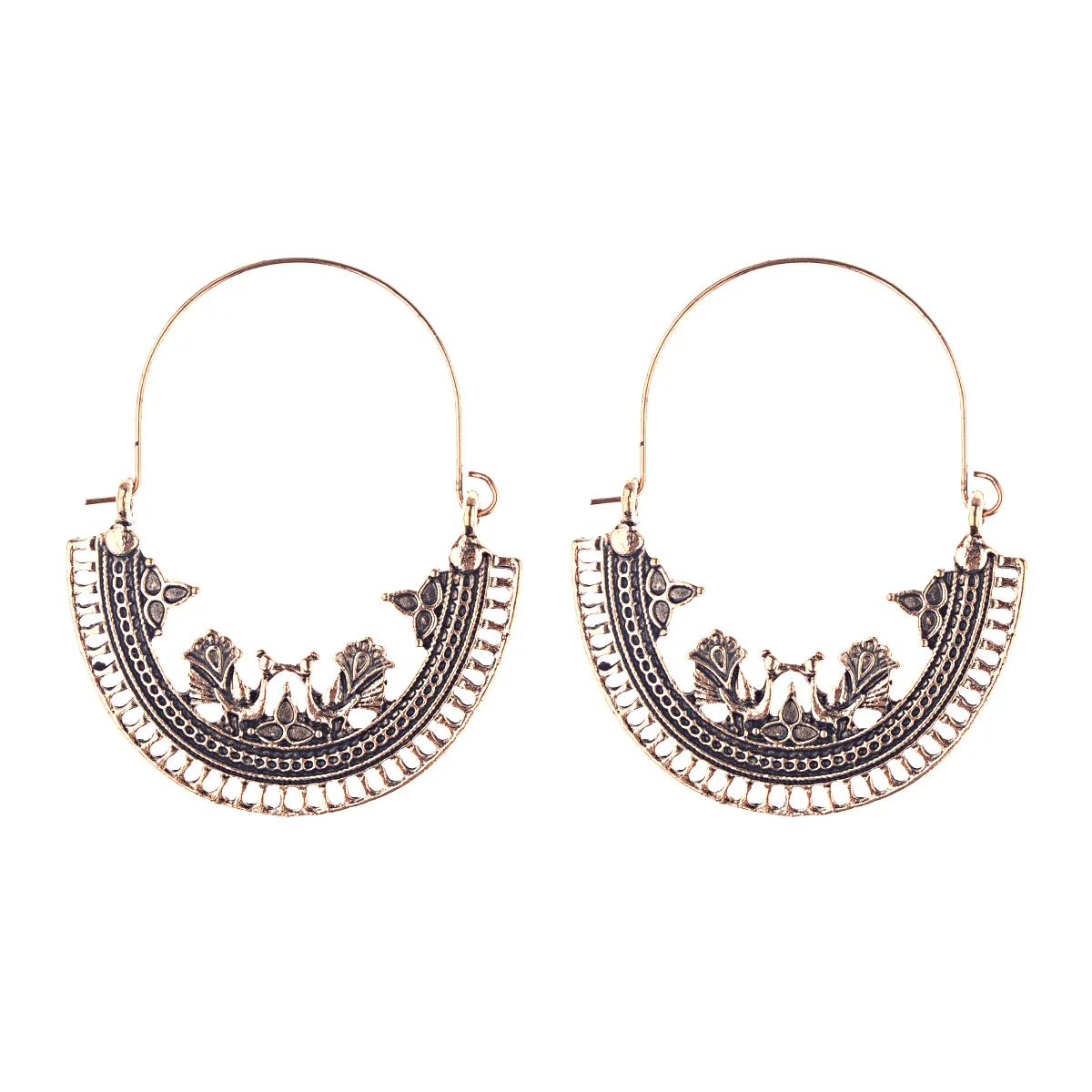 Серьги Модные Ретро индийские ювелирные изделия европейские и американские