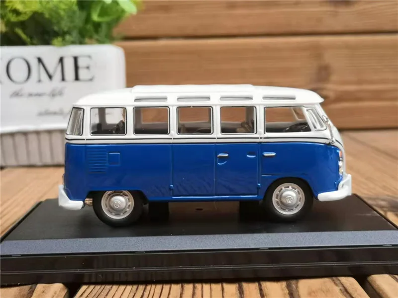 Лучшие продажи 1:43 VW samba T1 автобус сплава модель, высокая имитация литой металлическая модель автомобиля, сбор подарков