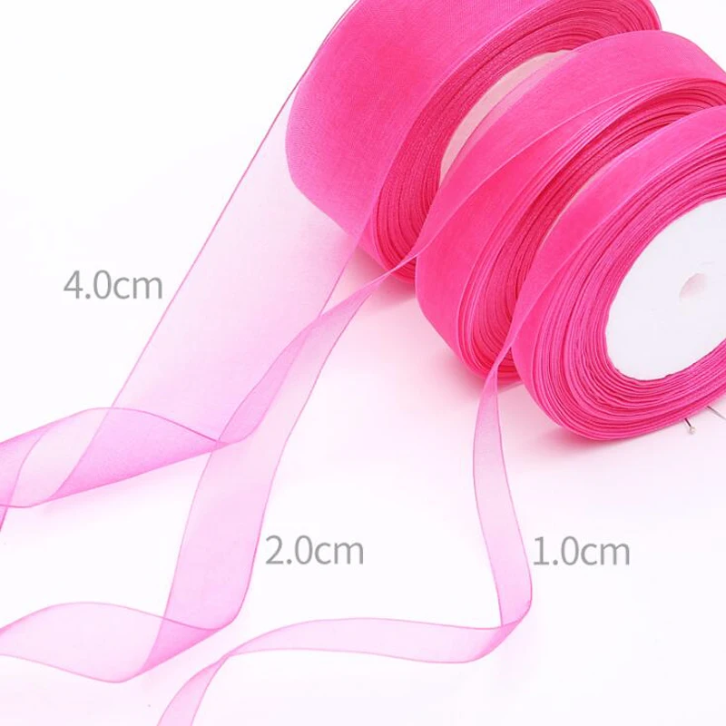 1 см Снежная пряжа шифон лента цветочный магазин свежее мыло в подарочной коробке