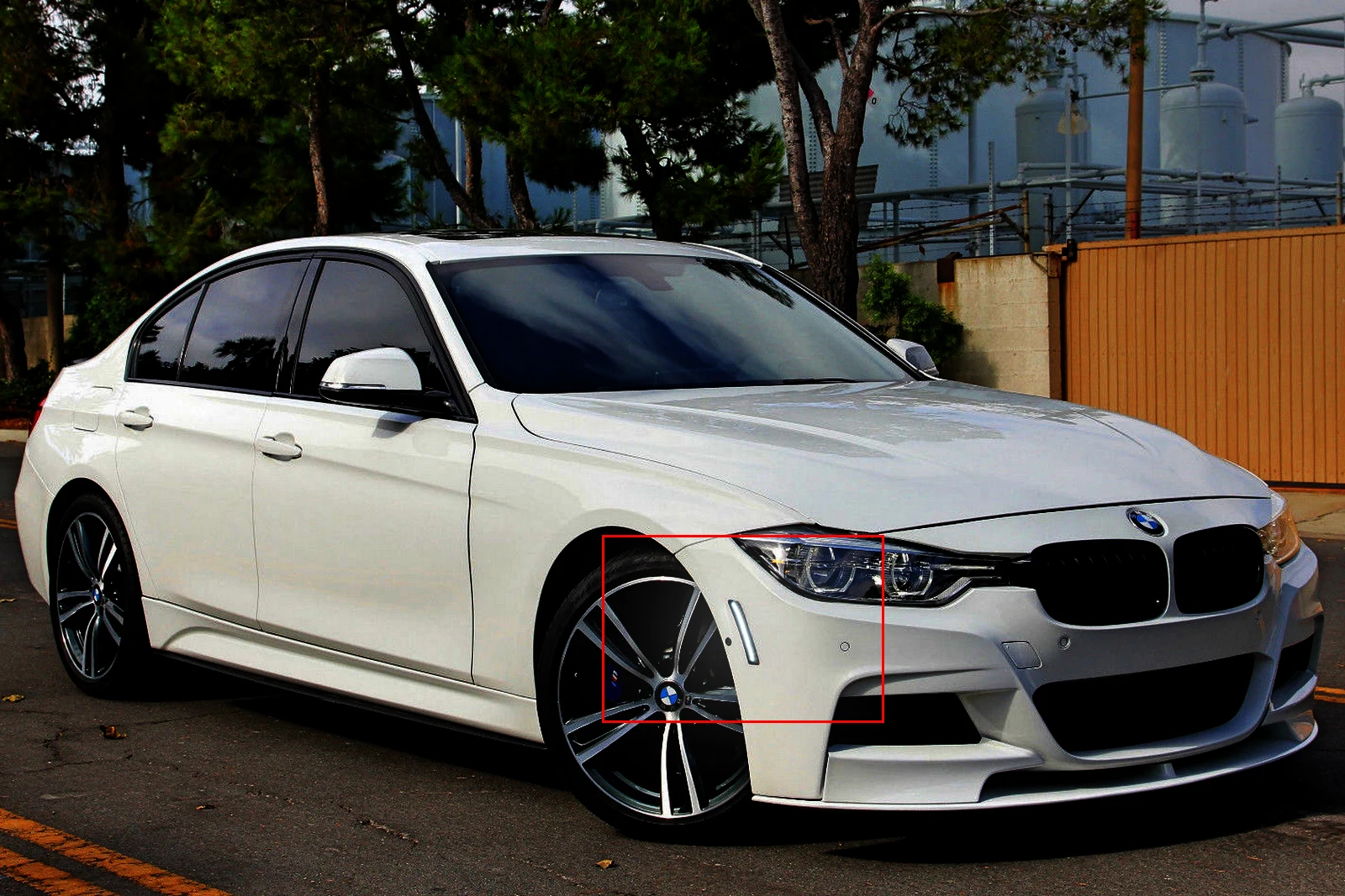 Лампа для переднего бампера с отражателем BMW 3 серии F30 F31 | Автомобили и мотоциклы