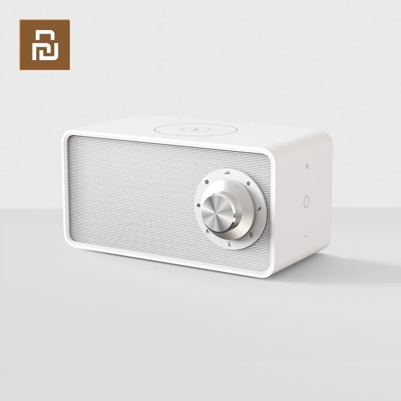 Динамик Youpin 3 в 1 Bluetooth 5 0 белый бесшумный мех беспроводное зарядное устройство Qi
