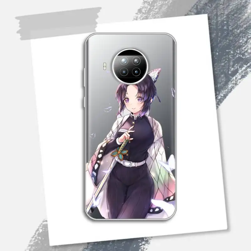 

Kochou Shinobu Phone Case Transparent for xiaomi redmi note 8 9 9s 11 10t lite pro