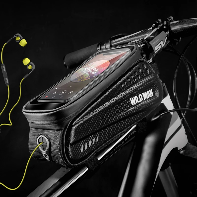Сумка для велосипеда WILD MAN непромокаемая водонепроницаемая велосипедная сумка 6 5