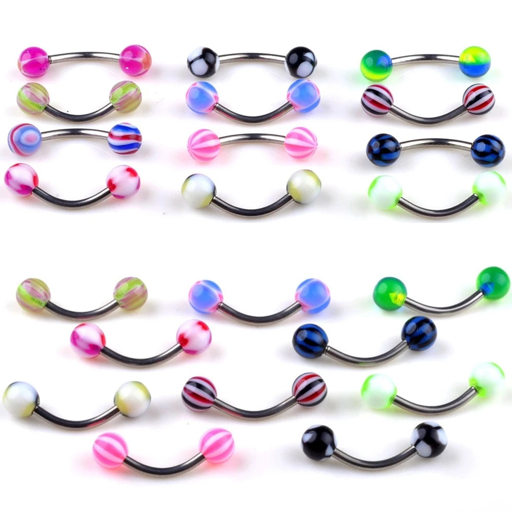 

NEW 2021 10pcs Wholesale Nose Ring Hip Hoop Rock Fashion Piercing Punk Piercing Body Jewelry
