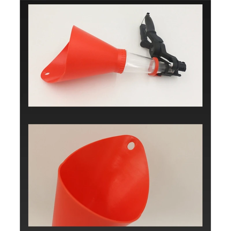 

Engine Oil Funnel Car Truck Adjustable Fixed Bracket Filling Spout Pour Tool Kit
