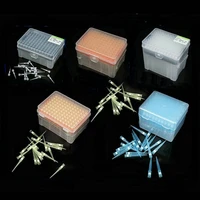 1set lab 10ul10ul l20ul50ul100ul200ul300ul1ml5ml10ml plastic pipettor tip box with pipette filter tips for experiment