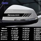 Наклейка на зеркало заднего вида для Mercedes Benz CITAN R V CLASS SPRINTER VIANO VITO W203 W204 W205 W124 W213 W212 W214 W220 C260, 2 шт.