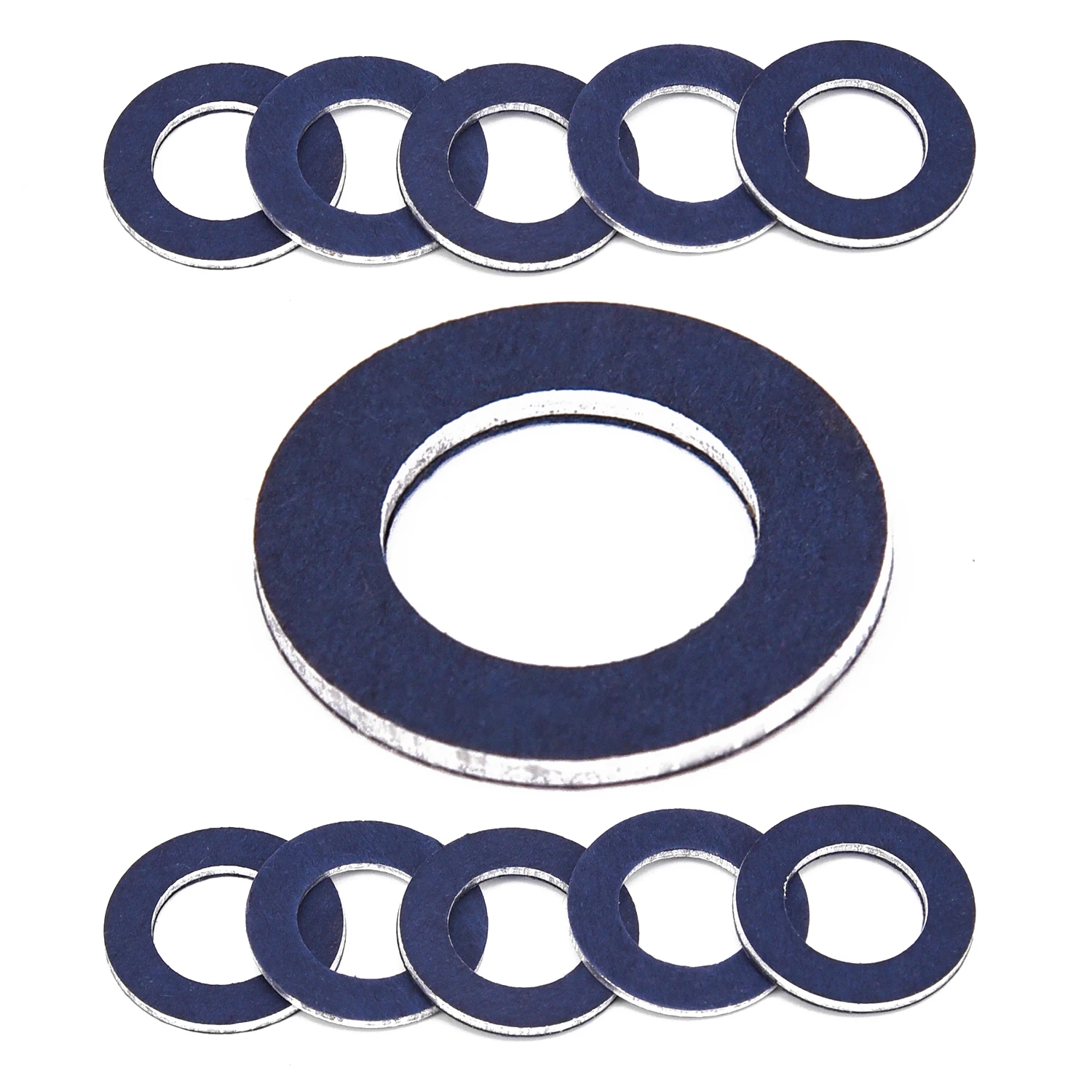 

10pcs Gasket Set Oil Drain Plug Washer for LEXUS for TOYOTA 90430-12031 Brand New High Quality Hot