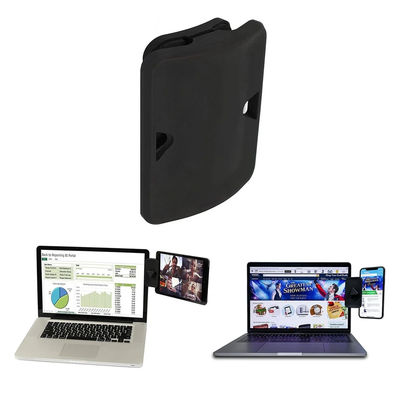 JABS Side Mount Clip for Dual Monitor Display and Tablet Stand Your Laptop Instant Second Di | Электроника