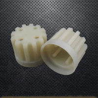 2pcs gears spare parts for meat grinder plastic sleeve screw mdy 19dv for axion kitchen household appliance replacements parts