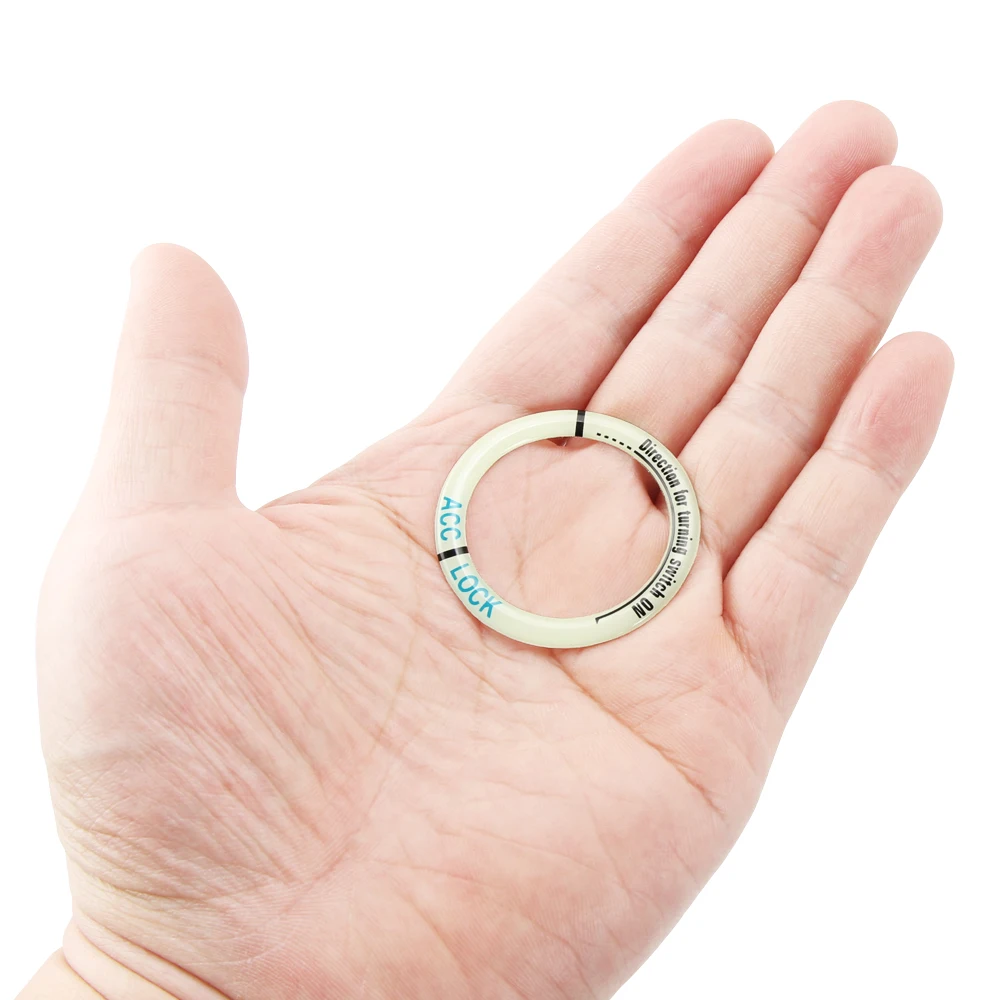 Автомобильная наклейка кнопка запуска и остановки двигателя брелок зажигания