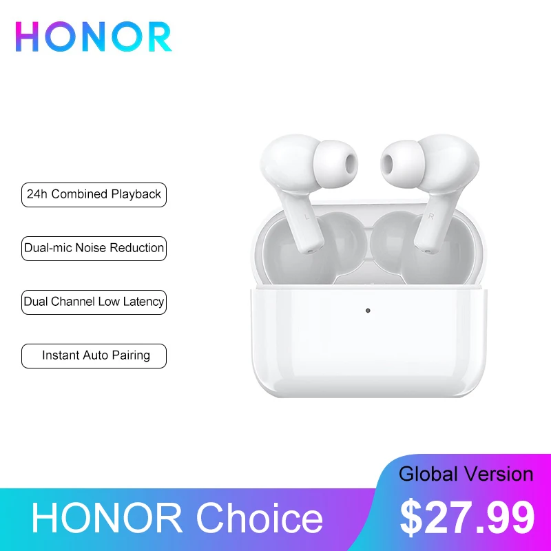 HONOR выбор True Беспроводной наушники X1 вкладыши TWS с двойного микрофона Шум