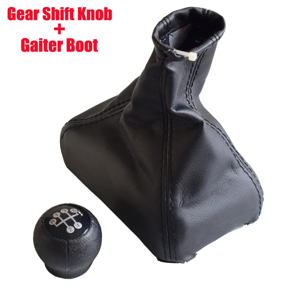 

For OPEL COMBO C (2001-2011) CORSA C TIGRA B 5 Speed Shifter Car Leather Boot Gear Shift Knob Head Lever Cover Accessories