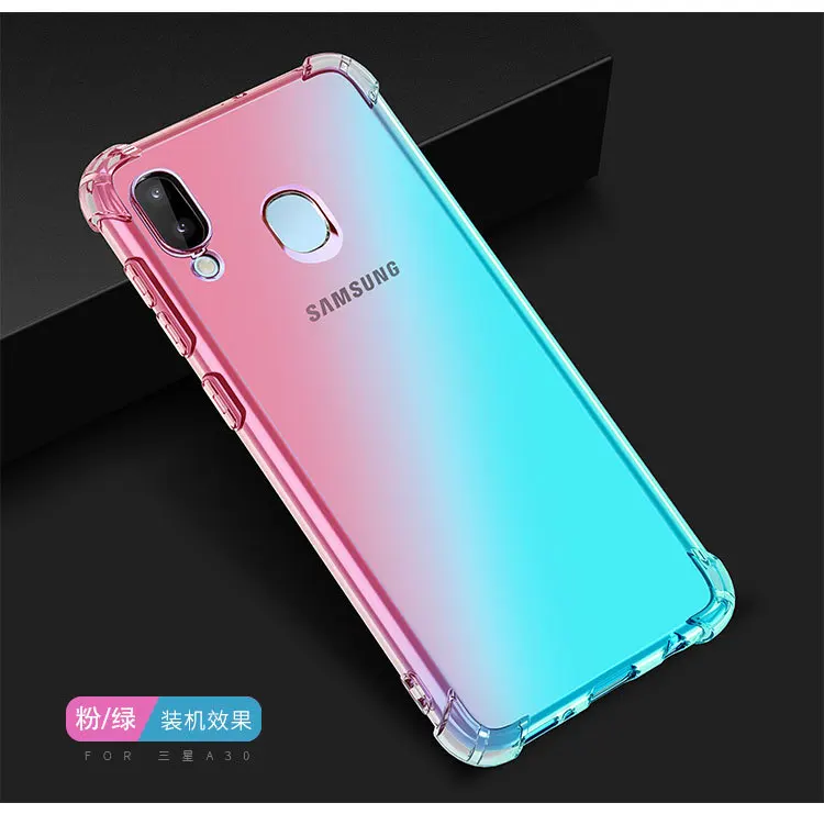 Противоударный мягкий прозрачный силиконовый чехол для телефона, для samsung Galaxy A10 A10E A20 A20E A30 A40 A50 A60 A70 A80 A90 чехол