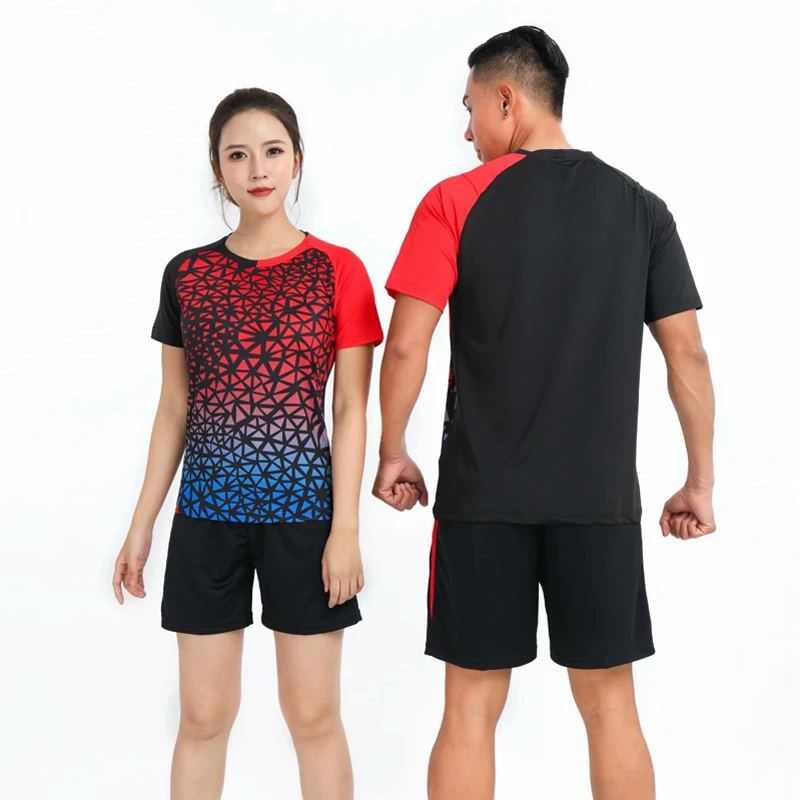 New Badminton shirts clothes Men/Women , sport shirt Tennis shirts , table tennis jerseys , Quick dry sports training t-shirts
