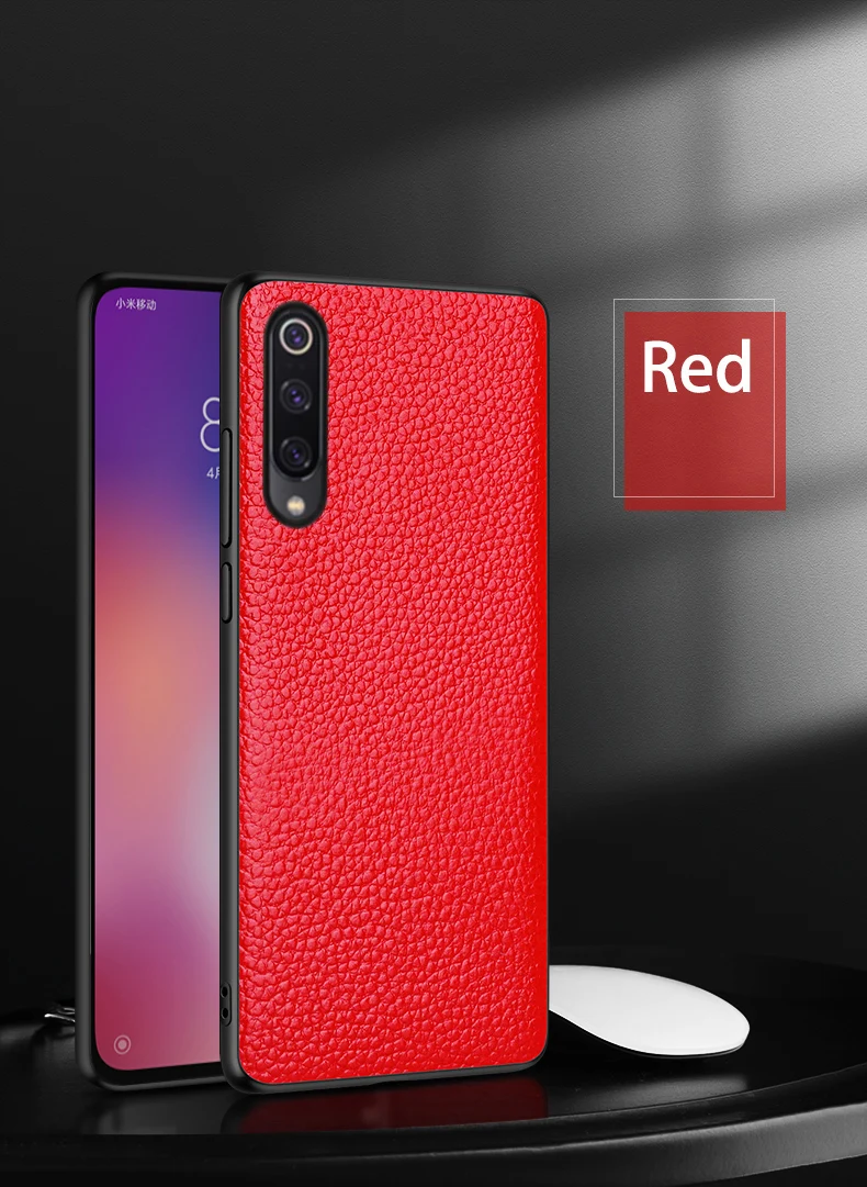 Чехол для телефона для Xiao mi Red mi Примечание 7 5 6 8 Pro 6A 7A mi 9T 8 se A1 A2 A3 Lite чехол mi x 2S 3 S Max 3 Y3 Poco F1 Litchi текстурный чехол