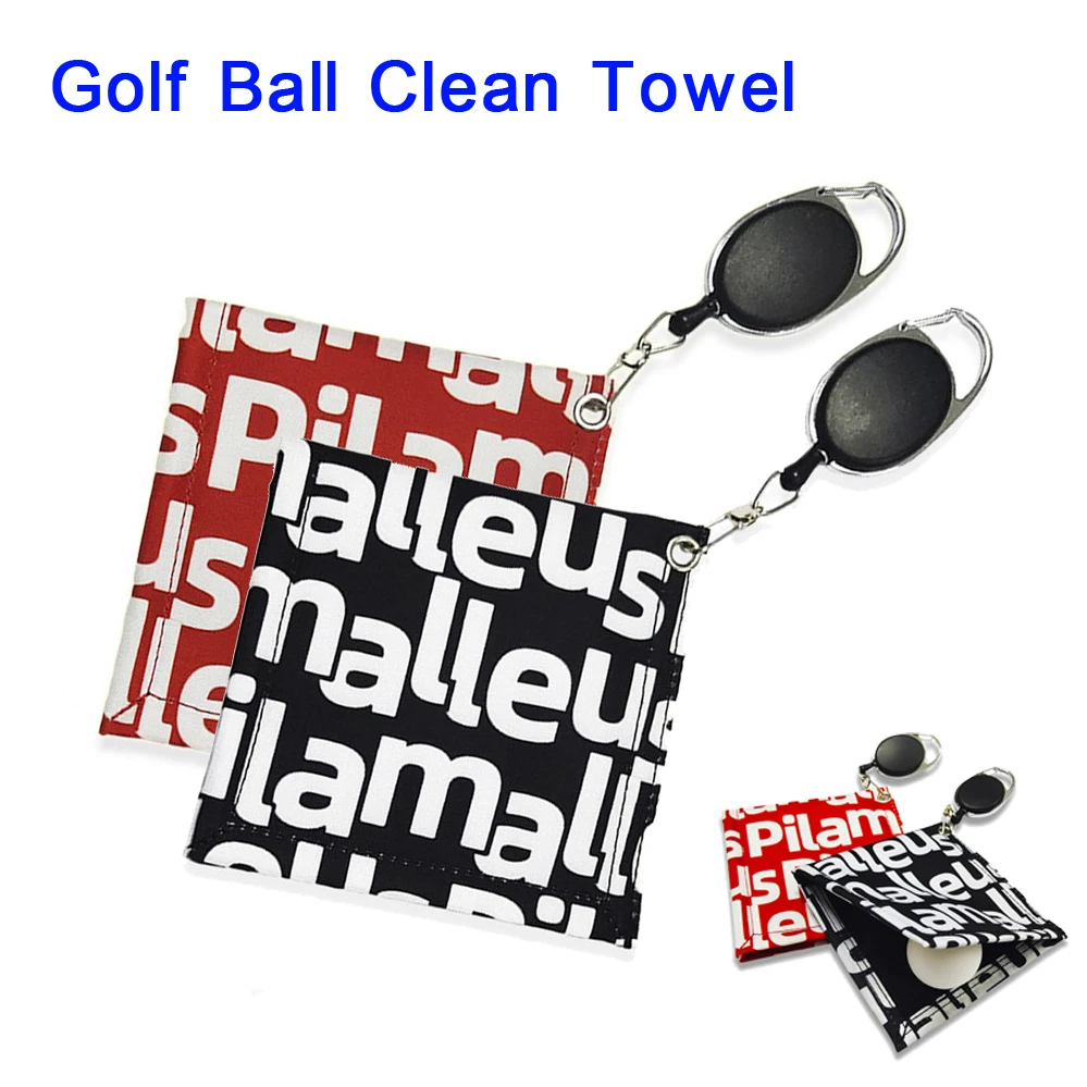 Портативный очиститель для клюшек и мячей гольфа с зажимом мытья полотенец