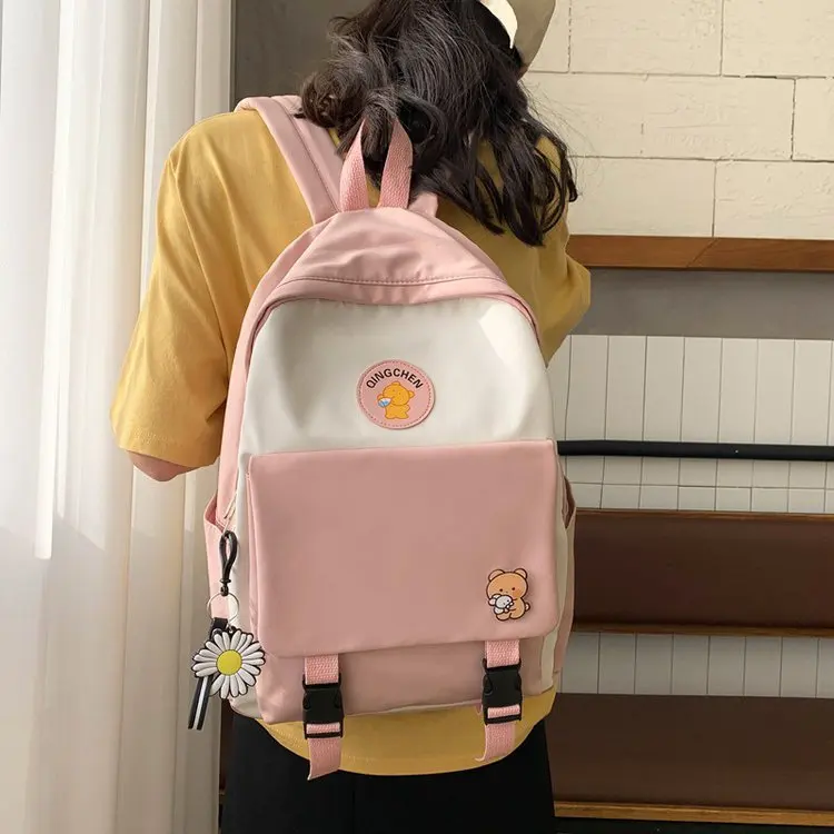 Женские школьные рюкзаки 2020 летние брендовые новые модные женские холщовые