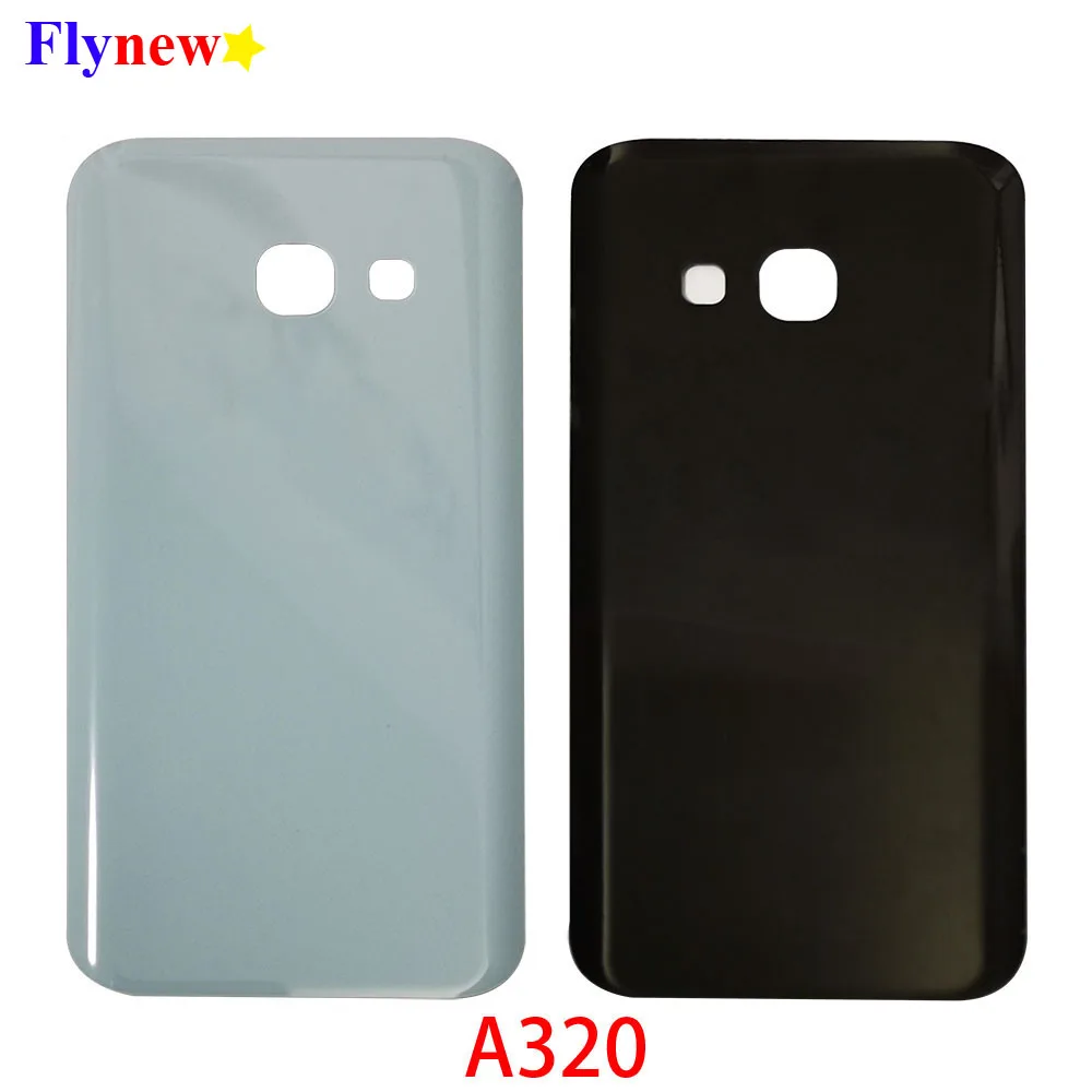 Заднее стекло для SAMSUNG Galaxy A3 A320 2017 задняя крышка батарейного отсека стеклянная