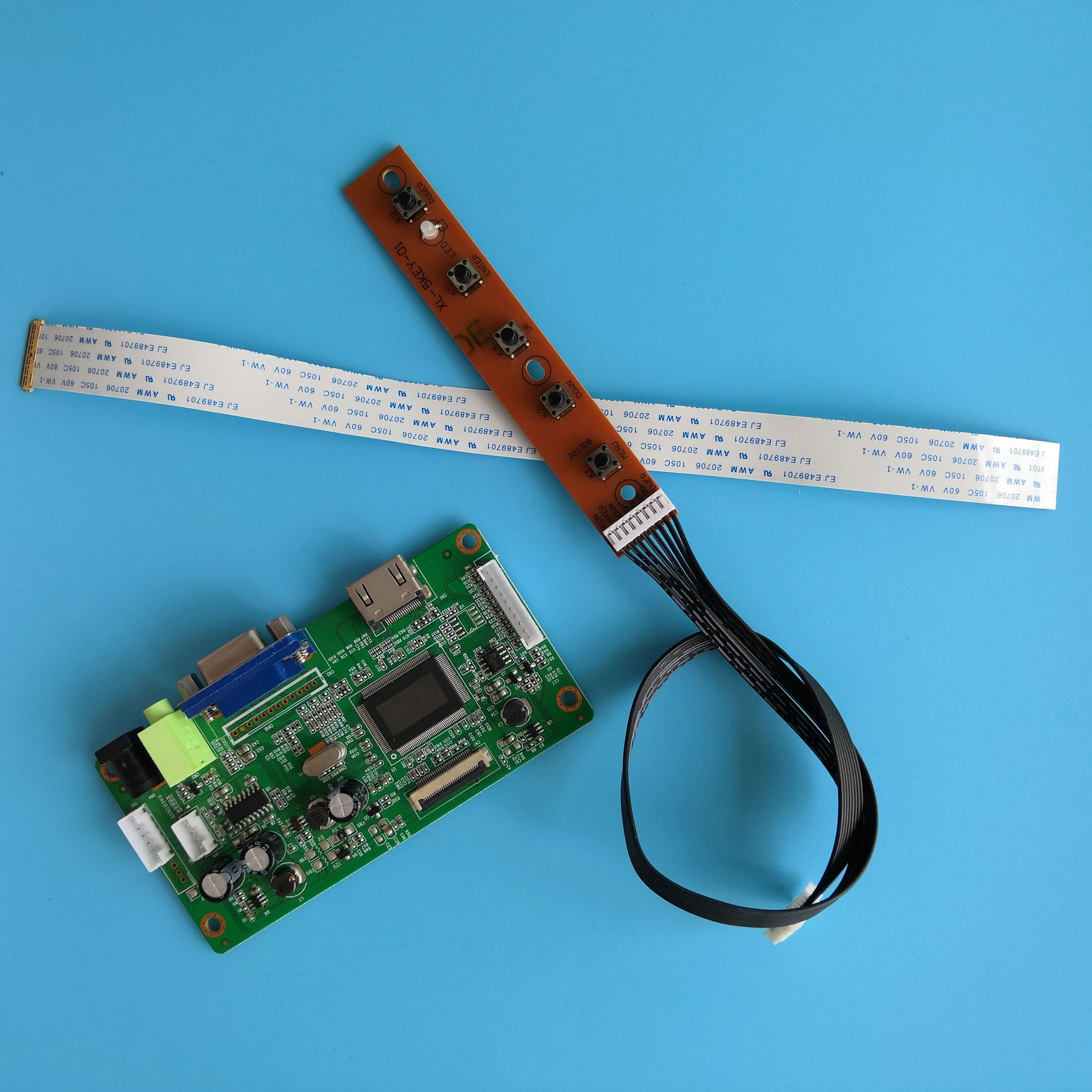 Для B156XTN08.0 комплект VGA LCD EDP монитор драйвера 1366X768 DIY 40Pin экран дисплея платы