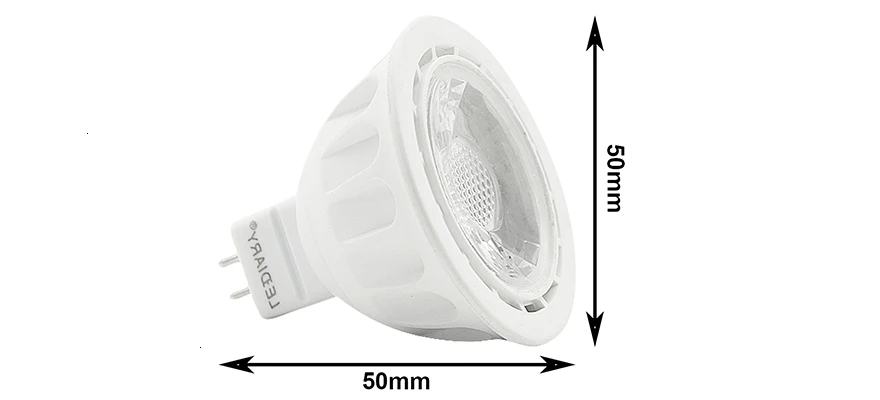 Светодиодный IARY 6 шт./лот MR16 GU5.3 Светодиодный прожектор лампы 5W 12 V/100-240 V 220V 110V белого ПК Корпус JCDR энергосберегающая лампа чашка Форма CE