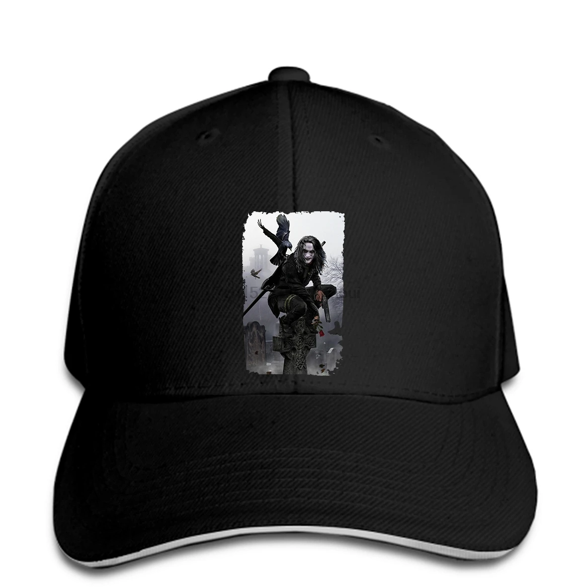 

Baseball cap The Crow and Eric Draven Horror Movie G200 Black Baseball caps For Men