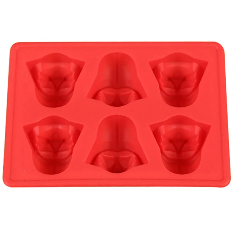 Креативный StylingFun Звездные войны Дарт Вейдер коктейли силиконовая форма льда