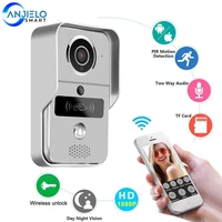 smart ip doorbell hd 1080p wireless wifi ip villa video door phone intercom doorbell viewer entry system for home security