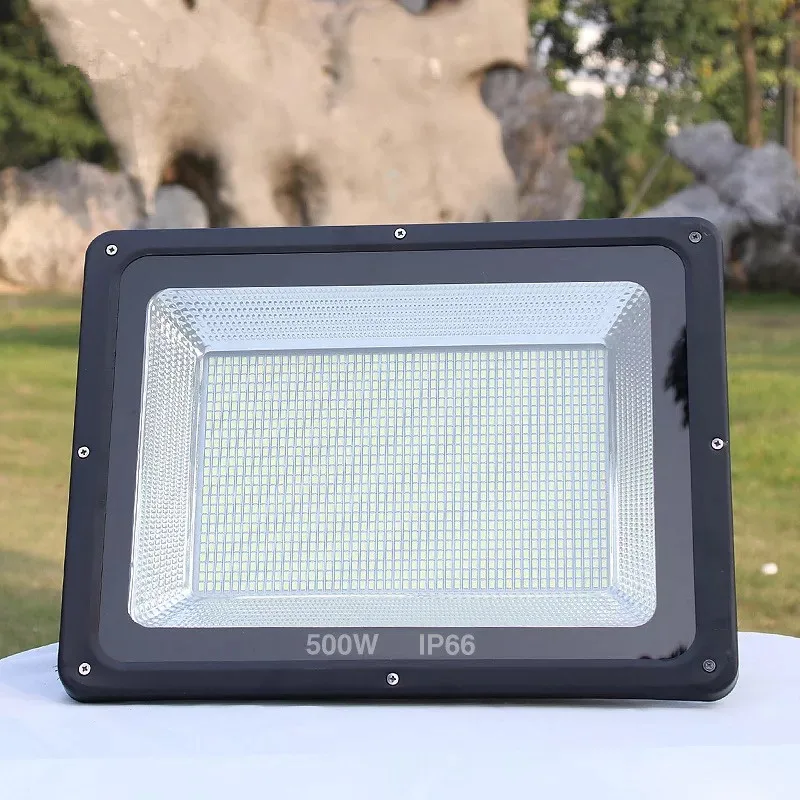 

LED Flood Light 200W 300W 400W 500W AC220V240V Waterproof IP66 Spotlight Outdoor Garden Wall Lamp Projection Lamp Lighting