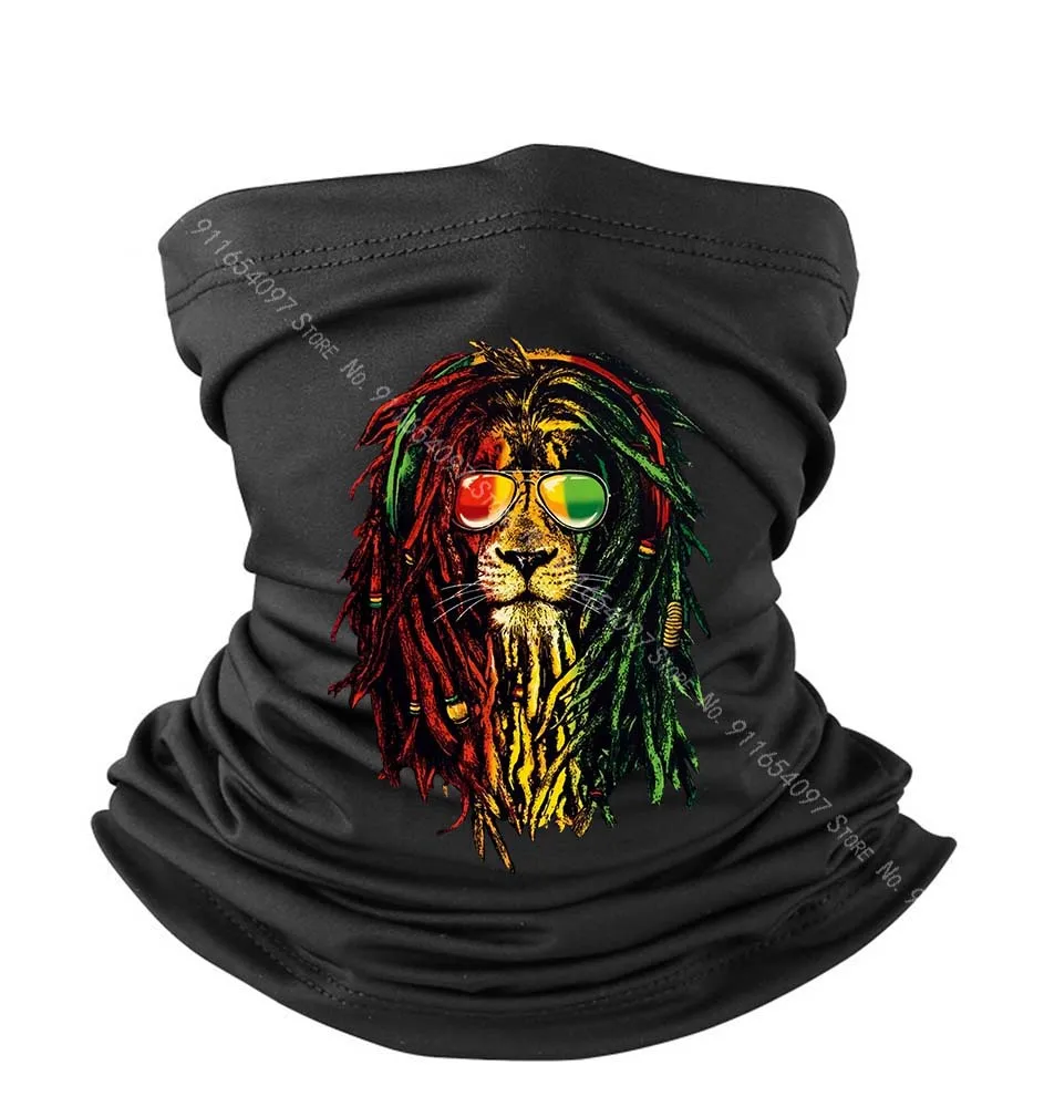 

Rasta Lion Reggae Roots Bob Marley Dennis Brown Desmond Dekker Scarves And Masks Headscarf 2021 Facemask Men'S Scarf Head Scarf