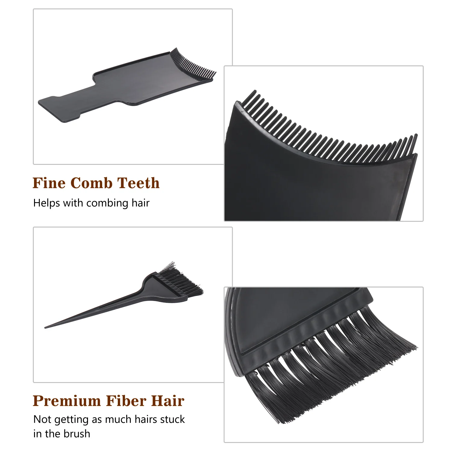 4 шт. Набор для смешивания цвета волос доски окрашивания инструменты