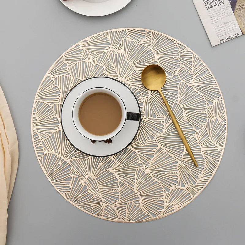 Салфетки круглые из ПВХ 6 шт./4 шт. | Дом и сад