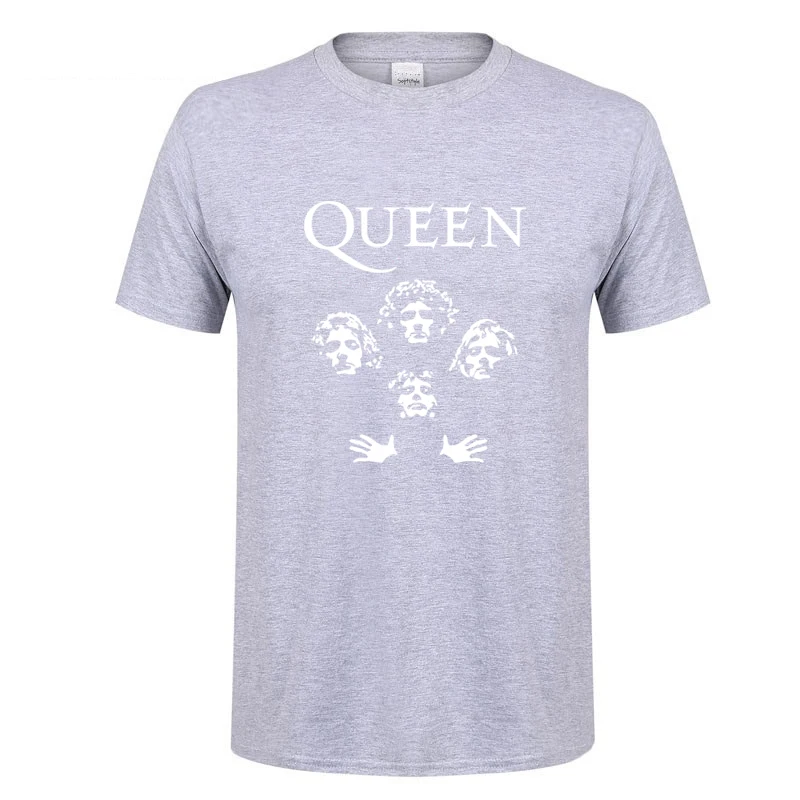 Новая блестящая рок группа queen Футболка мужская крутая уличная поп футболка