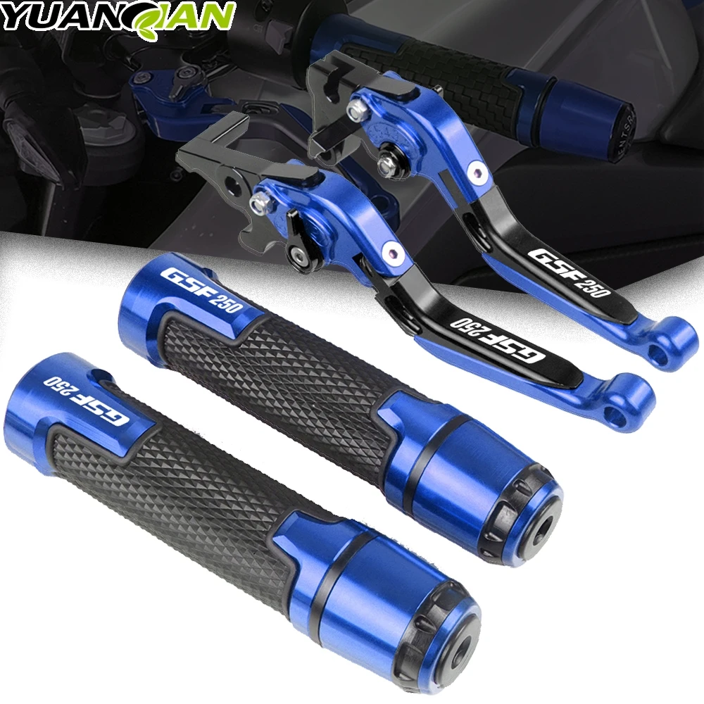 

Для SUZUKI GSF 250 650 GSF250 GSF650 BANDIT 2005 2006 CNC аксессуары для мотоциклов Рычаги тормозной муфты руля тормоза руля ручки захвата концы