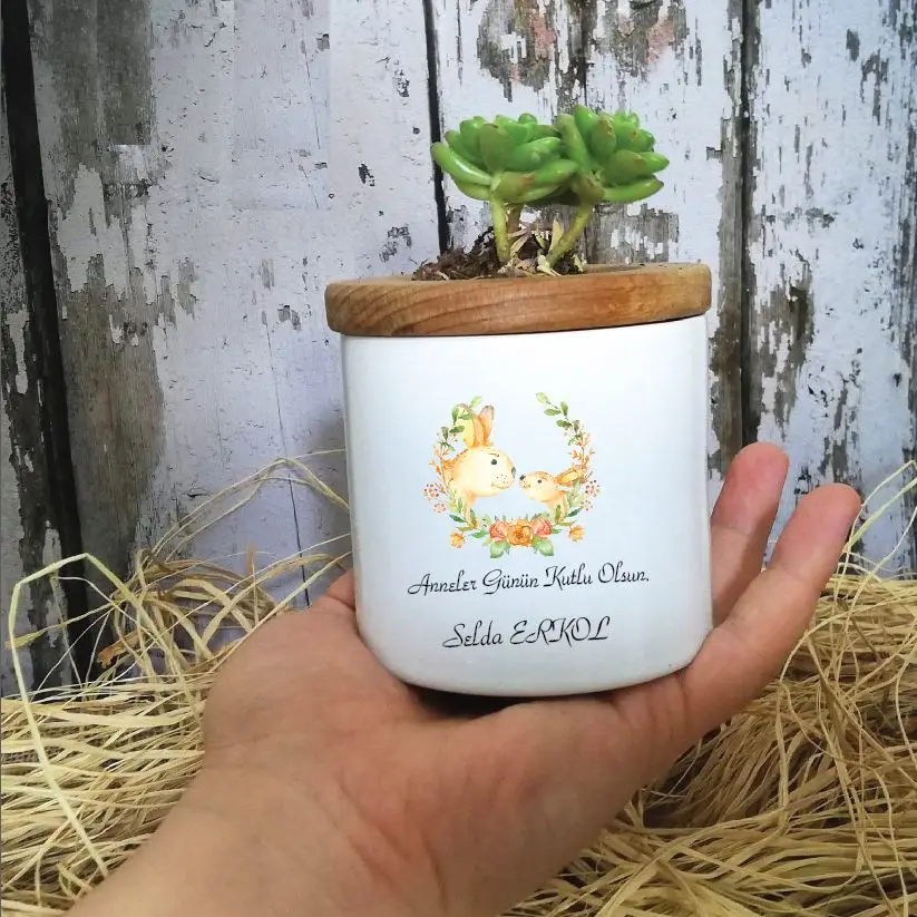 

Personalized Mother 'S Day Themed Sukulent - 5