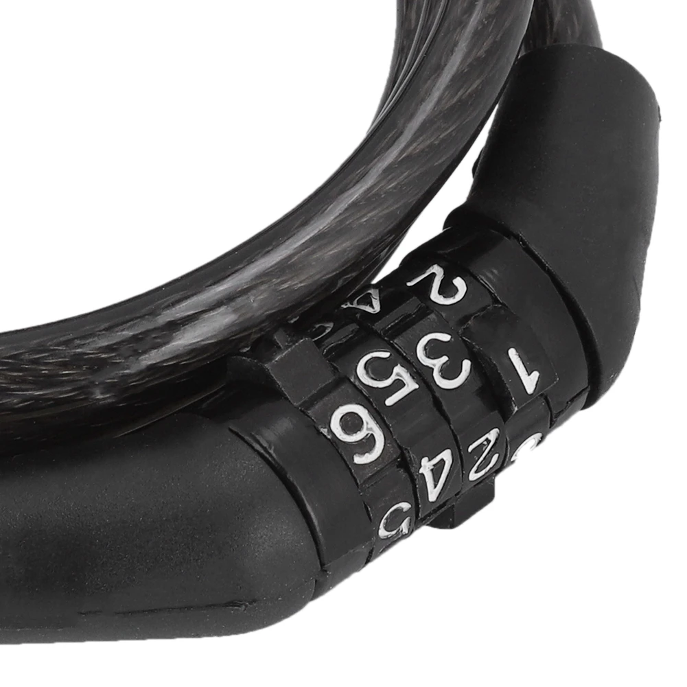 

Anti-Theft Bicycle Chain Lock Folding Cable Steel Lock Anti-Rust Safety Keyless Fixed Password For Bike Mountain