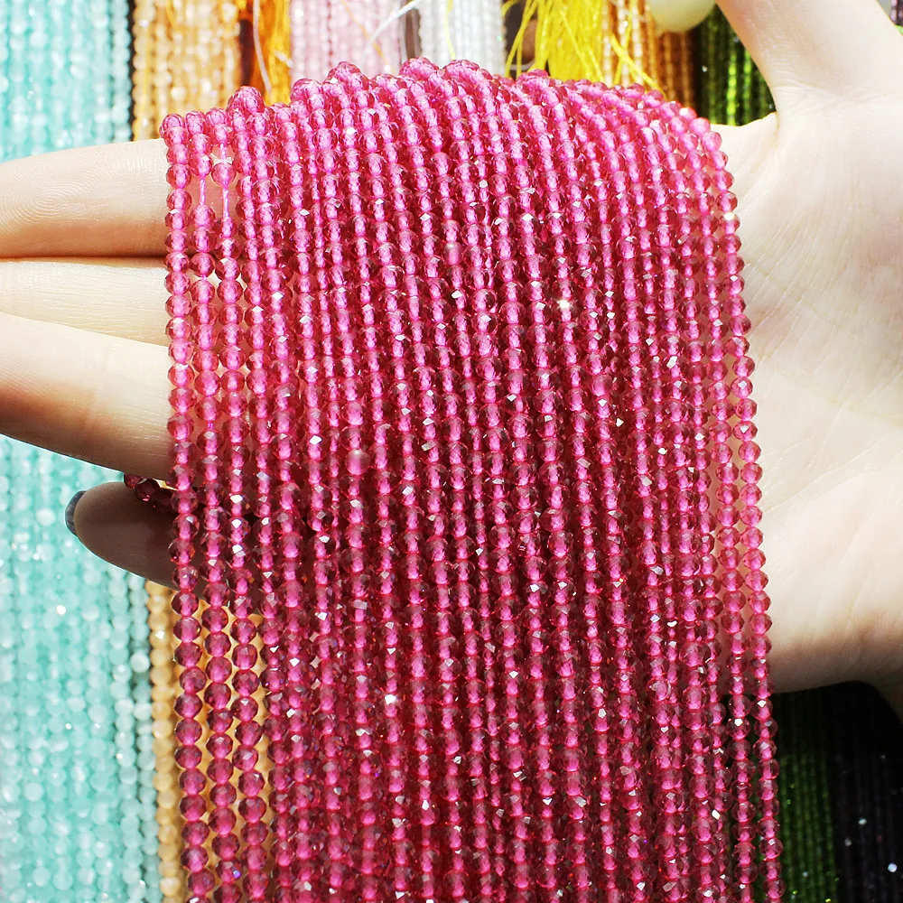 Бусины из натурального камня 2 мм 3 мм|Бусины| |