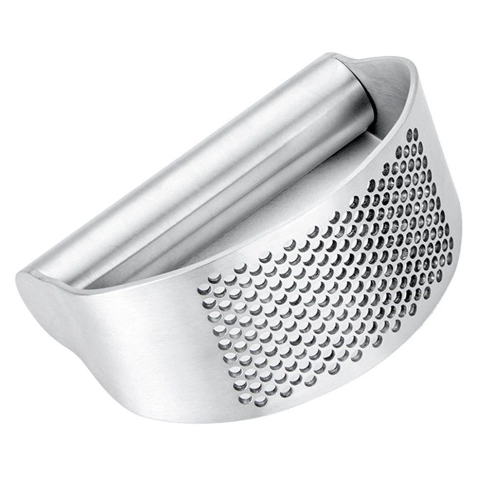 Нержавеющая сталь Чеснок Пресс Многофункциональный ручной Мясорубка для