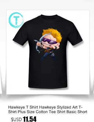 Hawkeye/футболка с надписью «Beat The Odds», Милая футболка с графическим рисунком, хлопковая футболка с коротким рукавом для мужчин, большая модная футболка