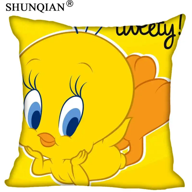 Pillowcase Новое поступление Твити квадратная подушка чехол s Молнии Изготовленный На Заказ Подушка Чехол более Размеры пользовательские ваш образ подарок - Цвет: Pillowcase