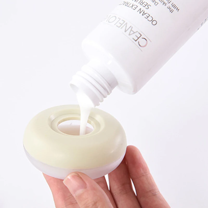 Круглая коробка для хранения эмульсии портативный дорожный пуш Тип Для Мытья Рук