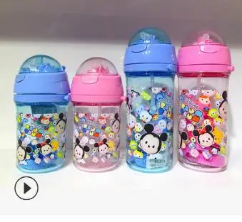 Горячая печатных hello kitty моя бутылка веревка мультфильм Спортивная для питья вода бутылка для детей подарок кормления - Цвет: Белый