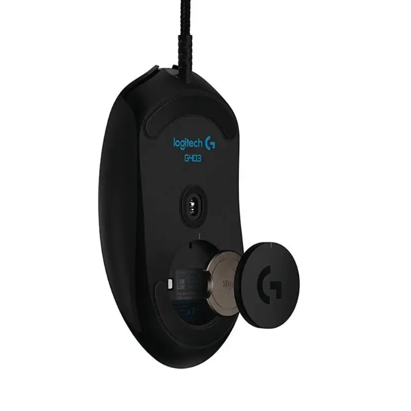 Logitech G403 Проводная игровая мышь USB RGB Подсветка 12000 Точек на дюйм 6 кнопок Высокая точность программируемый геймерская мышь, клавиатура для PUBG портативных ПК