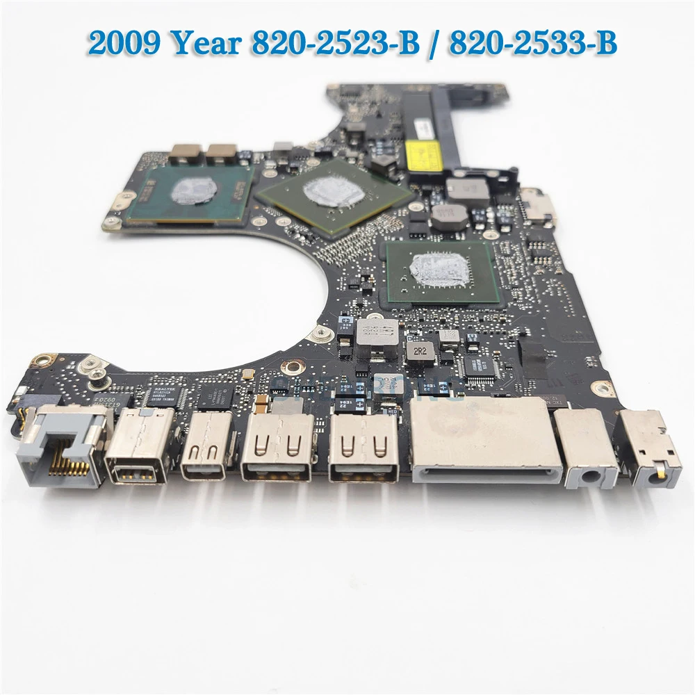 Логическая плата A1286 для материнской платы MacBook Pro 15" 2008 820-2330-A 820-2532-A 2009 820-2523-B 820-2533-B 2010 820-2850-A.